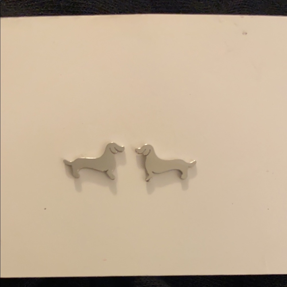 Dachshund earrings
